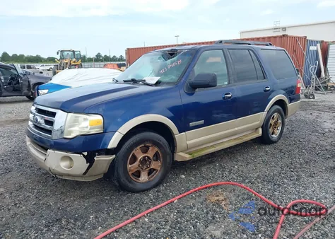 2007 Ford Expedition Eddie Bauer from USA, damaged, VIN 1FMFU18537LA73159